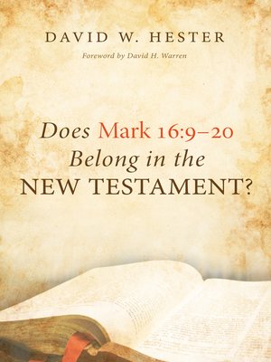 cover image of Does Mark 16